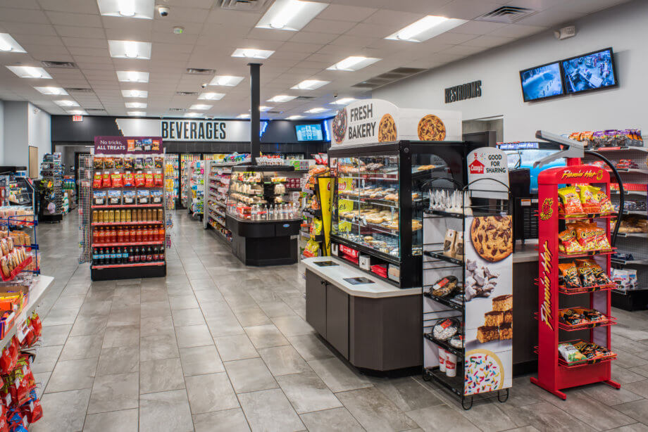 Casey’s General Store is a convenience store and fueling station building architecture by SGA Design Group