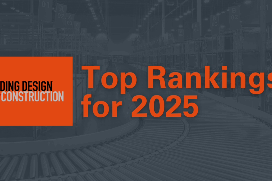 SGA named a top industrial and retail architecture firm, SGA Design Group ranks nationally in BD+C’s 2025 industry rankings