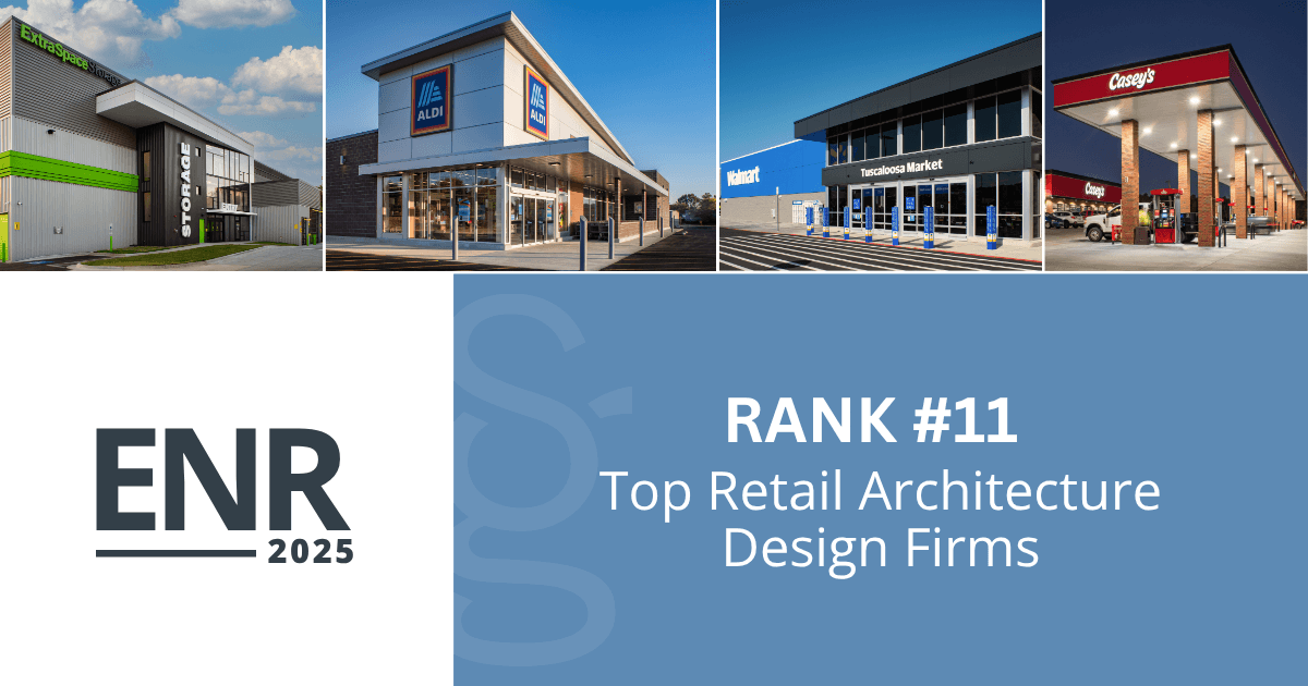 SGA Places #11 in the Top Retail Design Firms